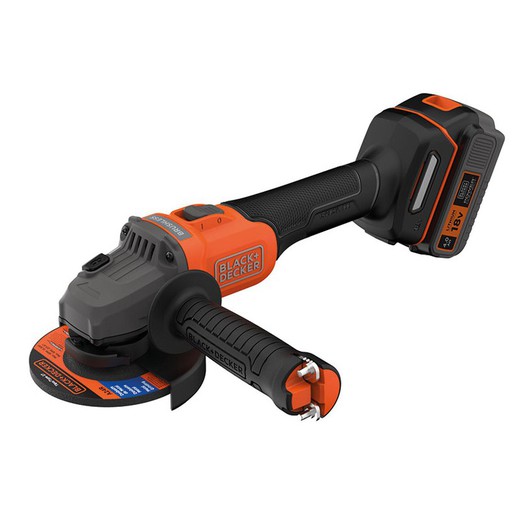 Amoladora BLACK&DECKER BCG6L8F1S-QW Gatillo con bloqueo deslizante. Referencia 5596X224