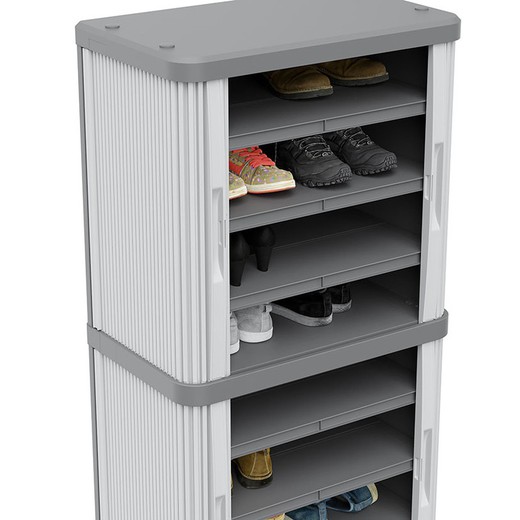 NA - Armario de resina simple montado, armario de almacenamiento, armario  plegable de plástico con combinación de armario FANJIANI
