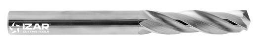 Broca Integral Metal Duro Extra Corta de 3 Labios de Corte , Ref. 9076