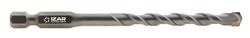 Broca para Pared, amarre 1/4 Hex E6,3, Referencia 1601