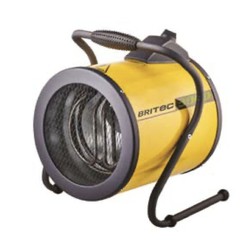 Calefactor eléctrico portátil BRITEC BTVR-3 3000W Con cabezal orientable.- Referencia 9310R569