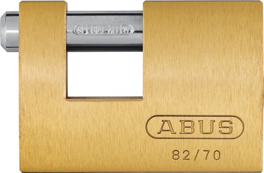 Candado De Latón  Monobloc Abus Serie 82/63 B