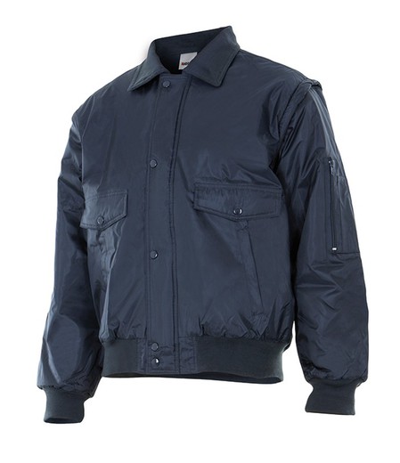 Cazadora Acolchada Impermeable Desmontable Azul Navy Ref.11501-61