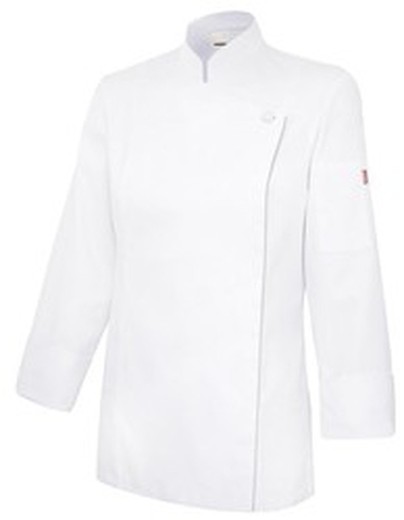 Chaqueta De Cocina Mujer Con Cremallera  Ref. 405203tc