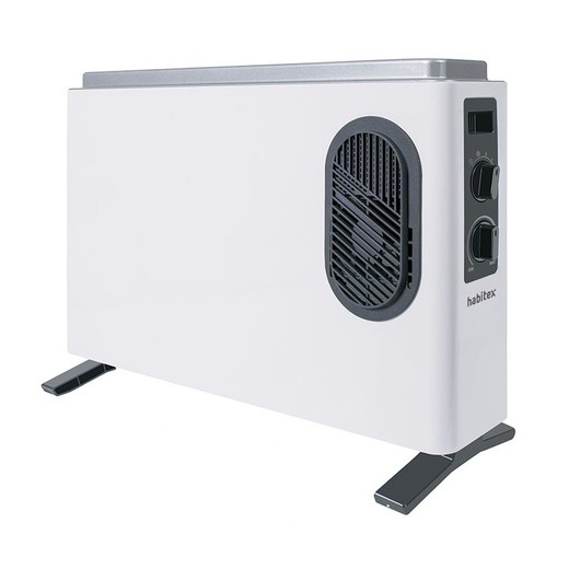 Convector turbo HABITEX HQ493 2000 W Calor instantáneo. Ref.9310R493