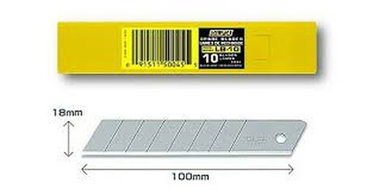 Cuchilla Troceable Olfa  18 Mm Lb-10