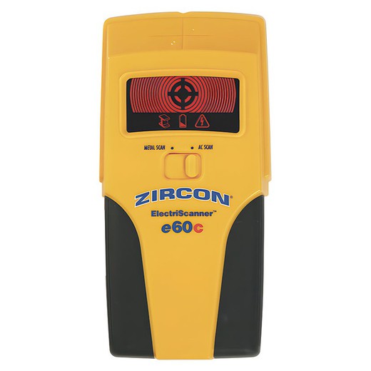 Detector de cables y metales ZIRCON ElectricScanner e60c Puntero Led SpotLit. Referencia 6721H2