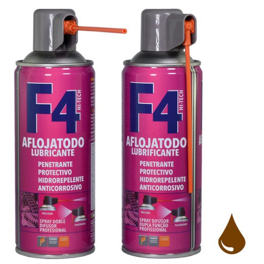 Sprai  Lubricante Aflojatodo Multiusos. Ref. F4