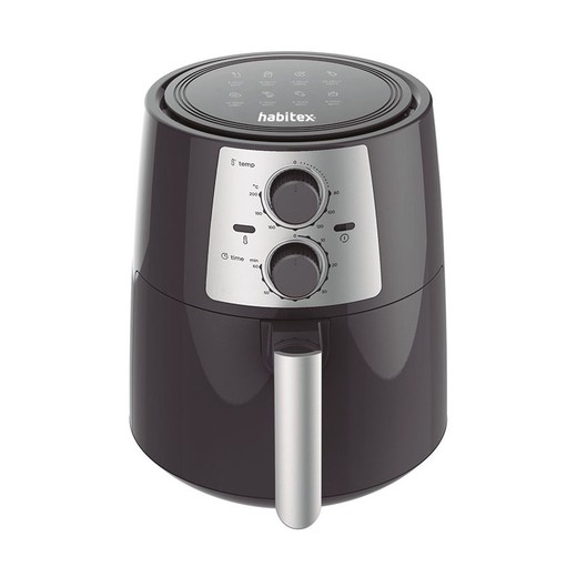 Freidora de aire caliente HABITEX Air Fryer CC4835 1450W 3,5 l Freidora sin aceite, 80% menos de grasas. Ref. 1450Y48