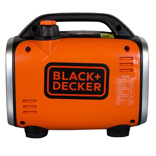 Generador inverter BLAC&DECKER BXGNI1900E Depósito con capacidad para 4 litros de gasolina. Referencia 6175H900E