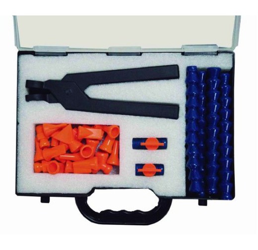 Kit Manguera Refrigerante Flexible De 1/4"