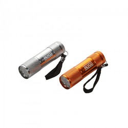 Linterna Tubular De Bolsillo Aluminio 9 Led ALYCO ORANGE, Referencia 170955