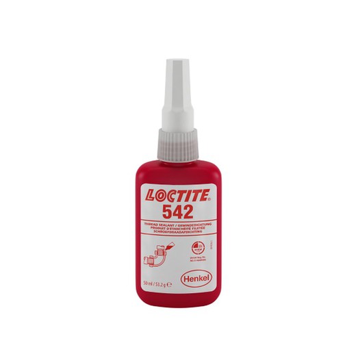 Loctite® 542 50 Ml Sellador De Roscas - Resistencia Media.