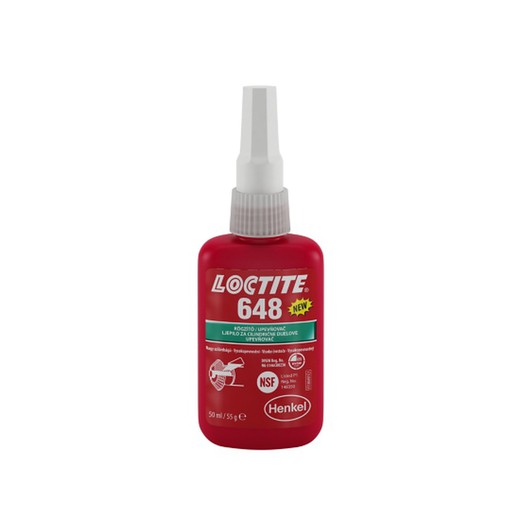 Loctite® 648 50 Ml Retenedor De Alta Resistencia Mecánica Y Térmica