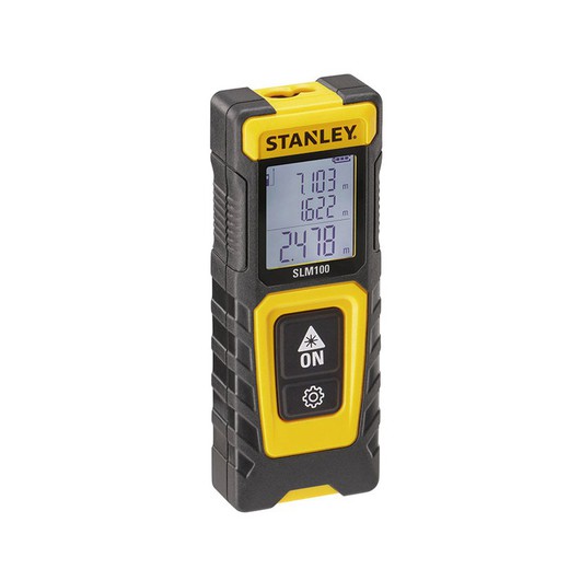 Medidor laser STANLEY SLM100 30 m Uso profesional., Ref. 5640H327