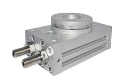 Cilindro Neumatico Rotativo, Mesa Giratoria Doble Efecto Magnetico, Regulacion Total Del angulo De Giro 0-190º, Referencia RT01