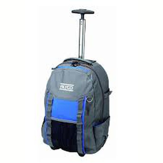 Mochila De Nylon Con Trolley 32x18x52 Mm