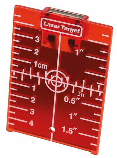 Objetivo (Placa Destino) Para Laser Limit. Diana Magnetica  Nivel  Laser Objetivo