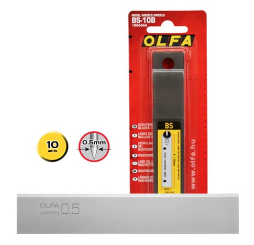 Olfa Bs-10b - Cuchilla Para Bsr-100x18mm.