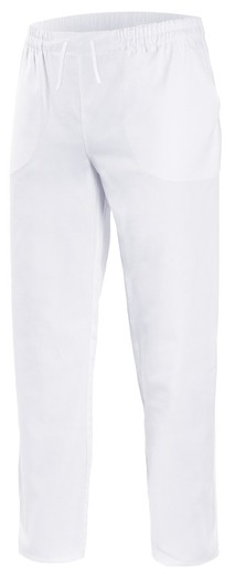 Pantalón Pijama 100% Algodón  Blanco Ref.533005-7