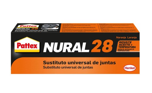 Pattex  Nural 28 Sustituto Universal De Juntas «Naranja»  Estuche 75 Ml