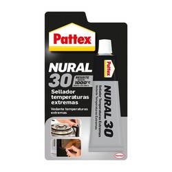 Pattex Nural-30 Bl 140 Gr, Masilla Para Altas Temperaturas Hasta 1000 ºc