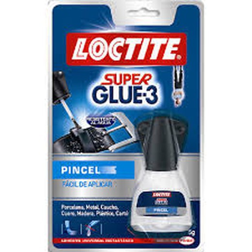 Adhesivo Super Glue Pincel 5 Gramos Loctite