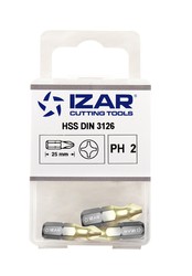 IZAR - JUEGO PUNTAS ATORNILLADOR IZAR PH-PZ-SL