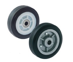Funda rueda de repuesto Nylon 3.50-10 (gris, anagrama negro)