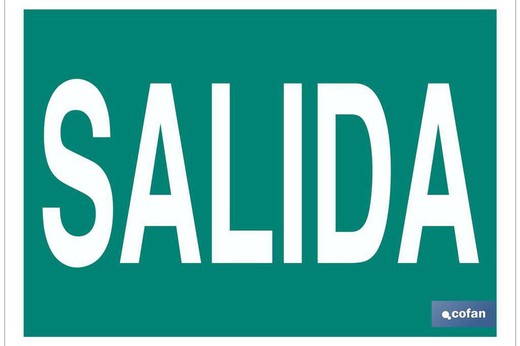 Señal "Salida