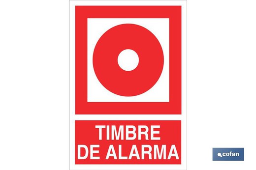 Timbre De Alarma Señal Luminiscente