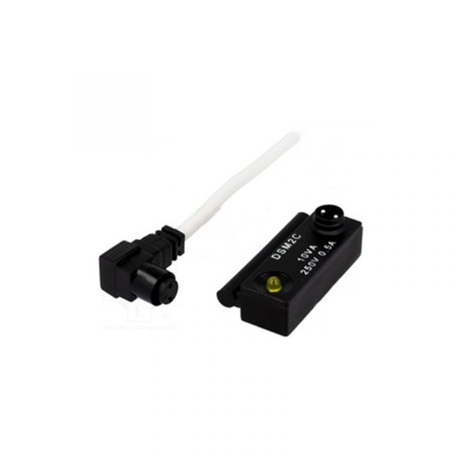 Sensor Magnetico Reed 3-230 V. Conector 2,5 Metros, Referencia DSM2C525