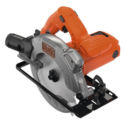 Sierra circular BLACK&DECKER CS1250L-QS Menor vibración y ruido. Ref. 5596X172