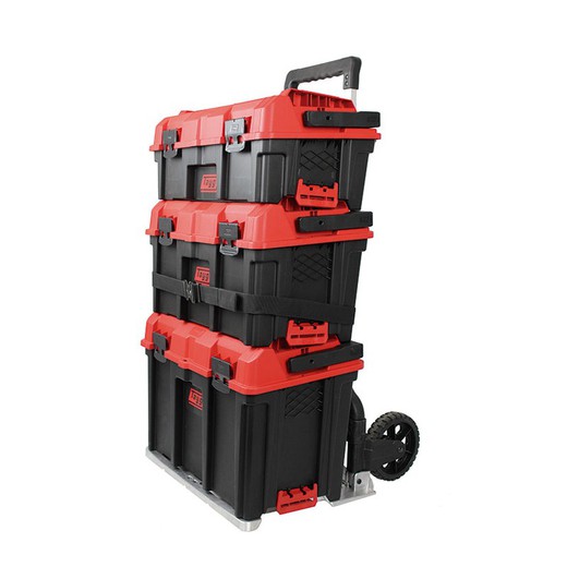 Sistema modular apilable con trolley TAYG 50x39xh.77 cm. Ref. 5061H17