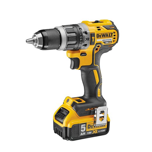 Taladro percutor DEWALT XR 18V XRP Portabrocas automático de 13 mm. Ref. 5596X996