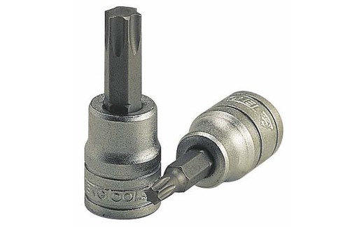 Llave De Vaso Con Punta Torx De 1/4, torx de TX 10 a TX 40