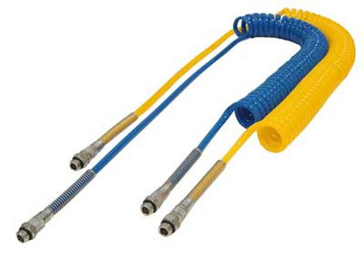 Espiral en Poliuretano con Racores Montados