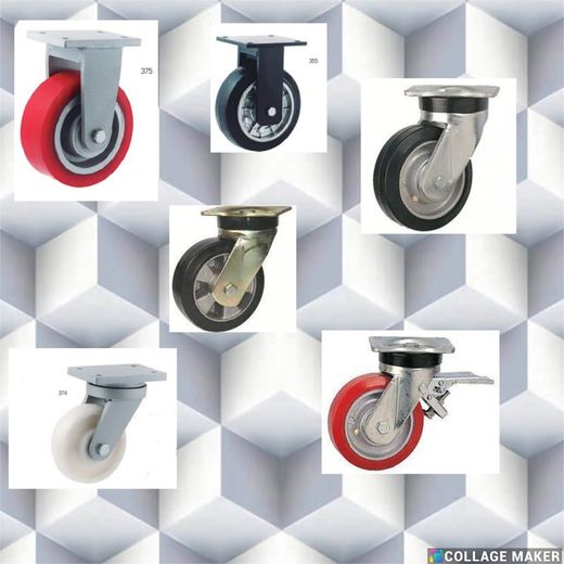 Ruedas alta capacidad de carga .