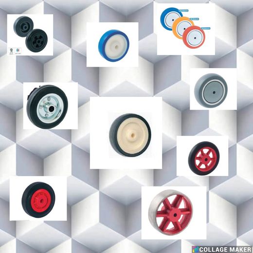 Ruedas sueltas sin soporte  de 15 a 10000 kgs.