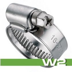 Abrazadera Sin Fin Serie Ligera 9mm W2 Cincada / Inoxidable