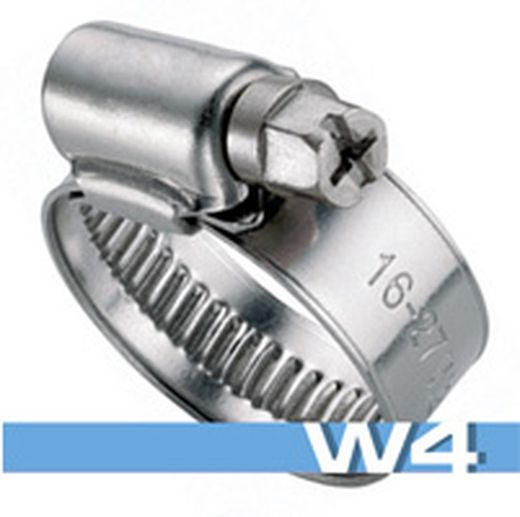 Abrazadera Sin Fin Serie Ligera 9mm W4 Inoxidable A-2