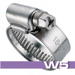 Abrazadera Sin Fin Serie Pesada W5 12mm Inoxidable A-4