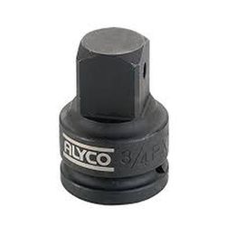 Adaptador para llaves de vaso de impacto, con conexión hembra de 3/4" y macho de 1 Alyco. Referencia 198395