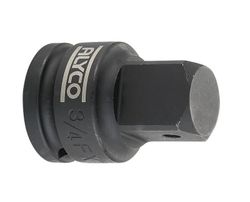 Adaptador para llaves de vaso de impacto, con conexión hembra de 3/4" y macho de 1 Alyco. Referencia 198395