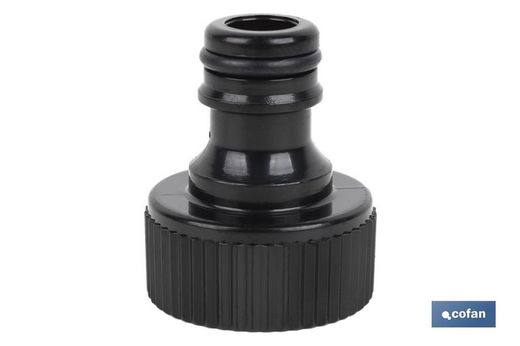 Adaptador de rosca | Hembra de polipropileno | Para manguera de jardín | Diferentes Medidas. Referencia 90014015