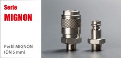 Espiga Enchufe Rapido Adaptador Macho, Serie Mignon, Referencia 211