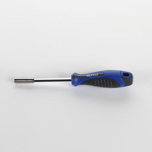 Mango Atornillador Con Adaptador Magnético Para Puntas De 1/4" ALYCO, Referencia 119100