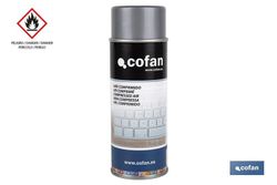 Aire comprimido en spray 400 ml | Limpieza en seco | Si el envase se invierte, el aire que expulsa sale congelado. Referencia 15001028
