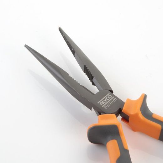 Alicate De Bocas Semiredondas Teflonado Con Corte ALYCO ORANGE, Referencia 170530 de 160 y Referencia 170535 de 200 Milimetros