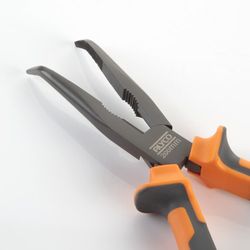 Alicate Teflonado De Bocas Semiredondas Con Corte ALYCO ORANGE, Referencia 170536 De 200 Milimetros